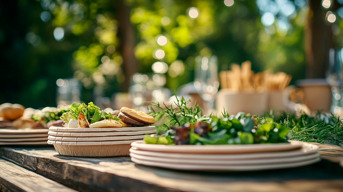 Pratos Descartáveis Ecológicos: Sustentabilidade em Cada Refeição